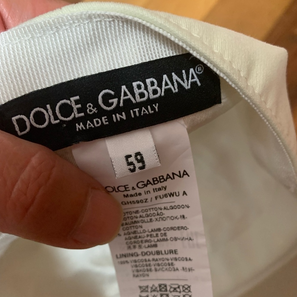 Dolce Gabbana baseball hat - Picture 5 of 10